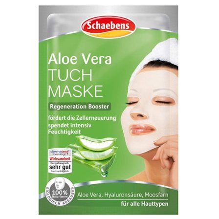 Schaebens Svenska Aloe Vera Ansiktsmask - Tyskland-Originallt_pa