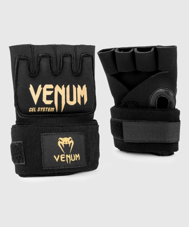 Venum Kontact Gel Gloves Black Gold
