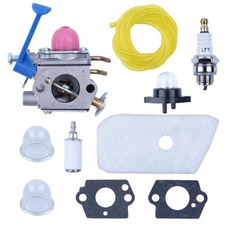 Forgaser Luftfilter Primer Pære Sæt Kompatibel Med ZAMA C1Q-W40A Husqvarna 124L Plæneklipper
