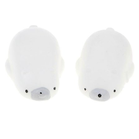 Squishies Lelu Pehmeä Puristeltava Stressilelu Lapsille Aikuisille Jääkarhu