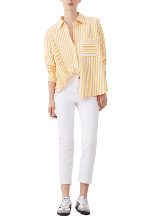 French Connection Ankle Jeans Byxor Dam Vit 10