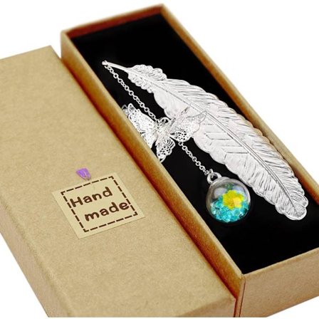 Metallfjäderbokmärke, Alla hjärtans dag-presenter till kvinnor