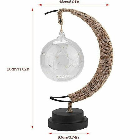 Led Moon Night Light The Enchanted Lunar Lamp Table Bedroom Light Kids Gift