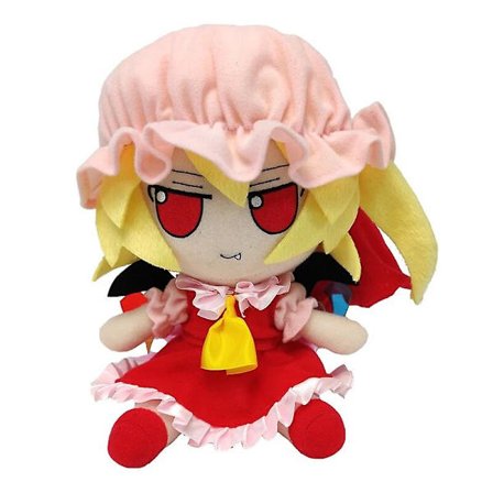 Anime TouHou Project Flandre Scarlet Fumo Plysj Leke Dukke Cosplay Rekvisita Japansk Anime Tegneserie Plysj Figurer Fans Gave