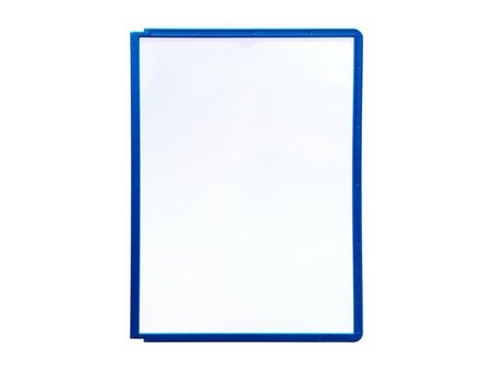 Durable Visningspanel, SHERPA, A4, mörkblå ram - Lyreco - Kontorsmaterial > Till skrivbordet > Bordsställ och panelsystem