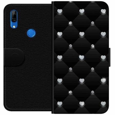 Huawei P Smart Z Plånboksfodral Diamant Hjärta