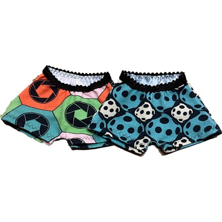 2-pack kalsonger till Baby Born-pojke, dockkläder