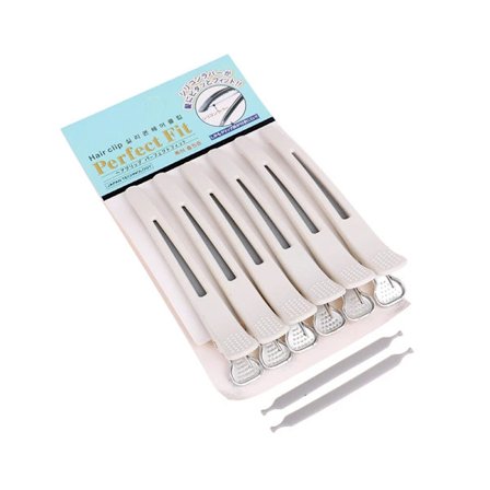 6 stk./sæt Alligator Hårklemmer Flade Andenæb Hårnåle Klipning Hårstyling Værktøj Fletteklemme Hårnåle Tilbehør Salonklemmer