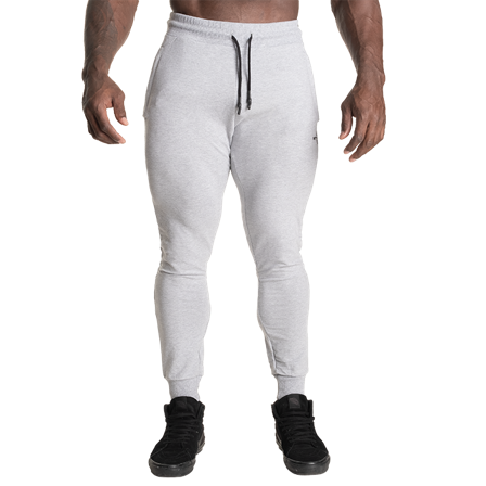 Better Bodies Tapered Joggers V2, Light Grey Melange