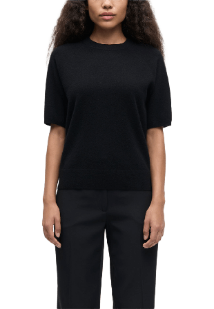 SAMSOE Saboston t-shirt 6304 T-shirts Dam Svart M