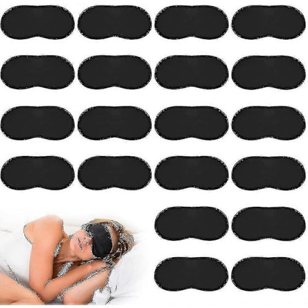 30 stk engangs sovemaske lysblokkerende øyemaske unisex
