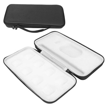 Logitech MX Keys Mini -kannettavan matkakotelo - Musta Harmaa Vedenkestävä EVA-kotelo