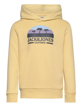 Jormalibu Branding Sweat Hood Ln Jnr Yellow Jack & J S