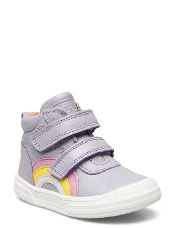 Bisgaard Rainbow Høye Sneakers Lilla Bisgaard*Betinget Tilbud