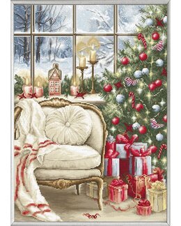 Broderikit Billede Julepynt - Luca-S