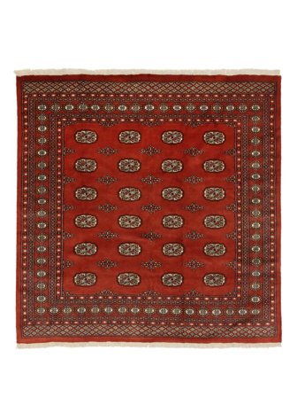 Bokhara 2Ply Rug Oriental Square (Wool, )