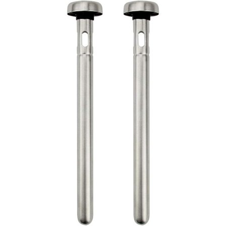 2-pack öl kylare i rostfritt stål, ölpinnar för drycker, ölkylare, frys, vinkylare