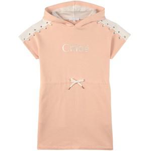 Kids - Chloé Pink Logo Sweat Dress 12 years - Dresses - 12 years - Pink - Mädchen