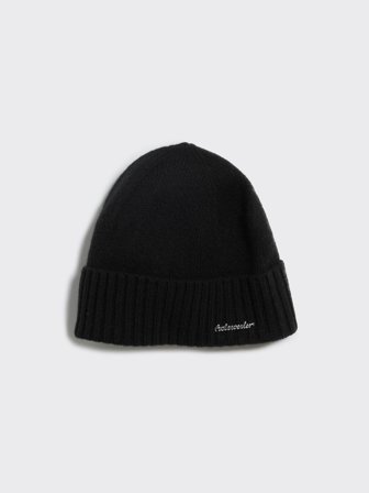 Holzweiler - Wool Beanie - Black - Mens - One size