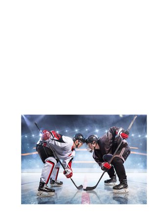 BrandMac Fleece Plaid Nb 2200 Ice Hockey - 100X140 Cm - Multi/patterned - 100X140CM