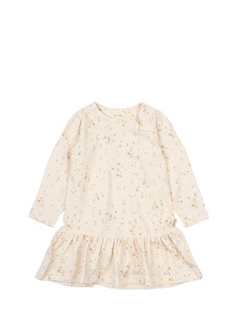 Petit Piao | Dress L/S Gather Printed | 86