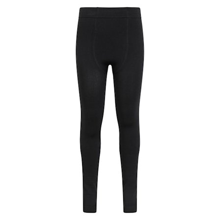 Mountain Warehouse Borstade Isotherm Leggings för Flickor L-XL Svart
