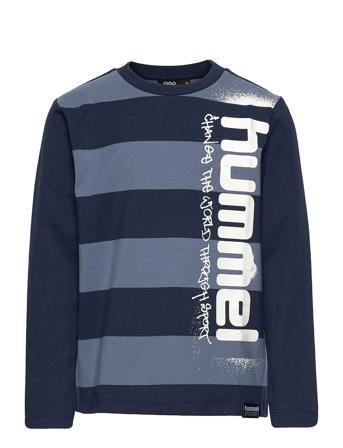 Hmlbenni T-Shirt L/S Blue Hummel