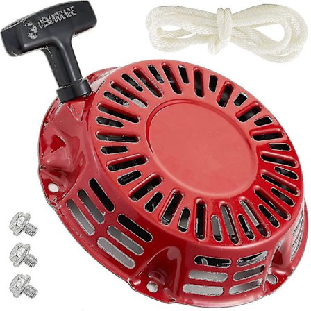 Ultra Holdbar Gx160 Rekylstarter Reservedel Fra - Præcis Pasform Til Honda Gx120 Gx160 Gx200 Samling Udskiftning Sort 28400-z0t-003za -