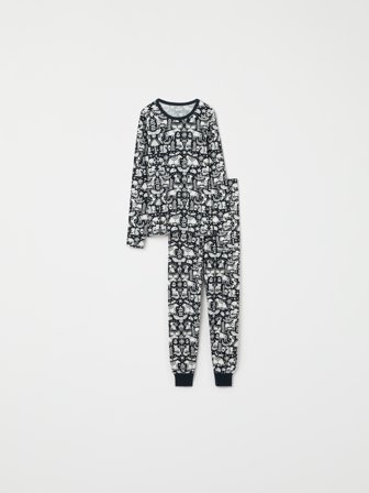 Polarn O. Pyret - Christmas pyjamas for adult - L - Childrenswear - blue