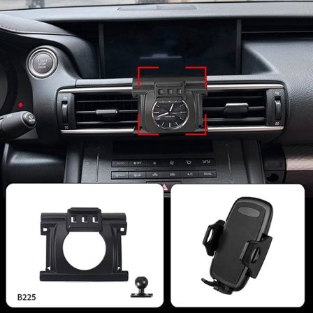 Puhelinteline Lexus IS 2013–2019 – autokohtainen asennus ilman porausta