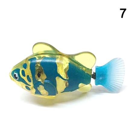 IC Rolig simmande elektronisk fisk aktiverad batteridriven Fishin Multicolor 7