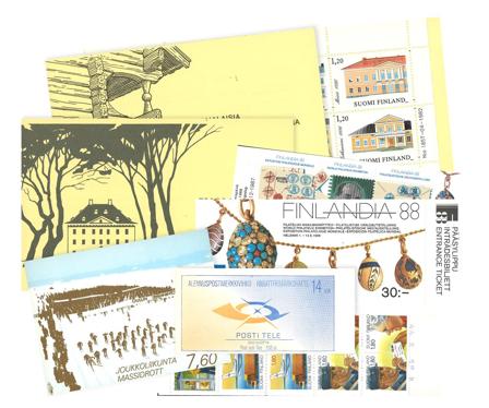 Finland - 5 forskellige hæfter - Postfrisk