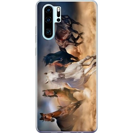 Yhteensopiva Puhelinkuori Huawei Huawei P30 Pro Hevoset