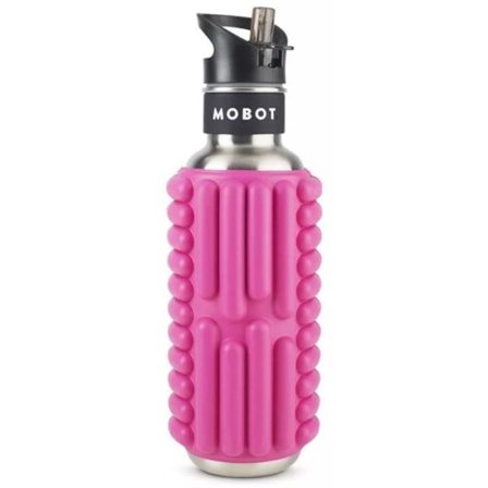 Sportsflaske - MOBOT - 0,7 l - Rosa - Ergonomisk - Massage - Hydration