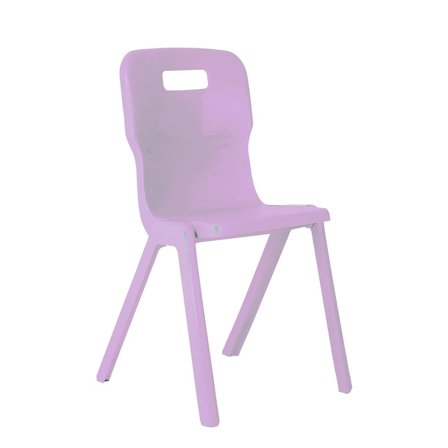 All-in-one plastic chair TITAN, H 430 mm, purple
