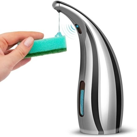 {PL}Automatisk sæbedispenser, elektrisk sæbedispenser med sensor, IPX6 vandtæt