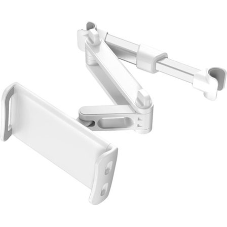 360° drejelig bilhovedstøtteholder, justerbar bilbagsædemontering, kompatibel med alle 4"-12" tablets, mobiltelefoner, iPad Air Mini, Samsung