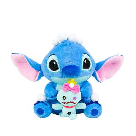 Stitch Anime Blå plyschleksak Barnpresent 20cm