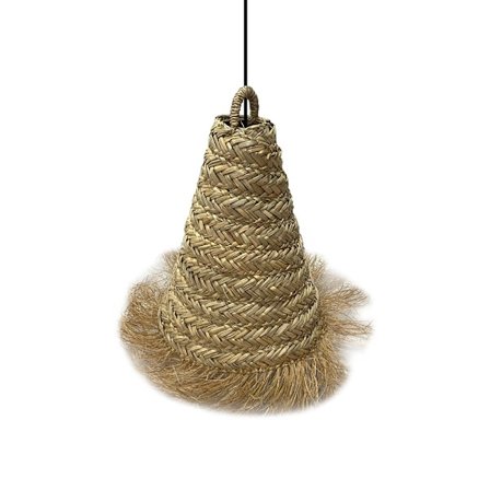 Meriheinä-riippuvalaisin, 35x35x51cm, Luonnonvärinen