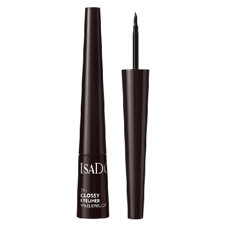 IsaDora The Glossy Eyeliner & ögonpennor Unisex Brun 2,5ML
