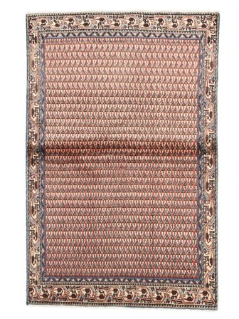 Hamadan Rug Oriental Brown/Dark Red (Wool, )