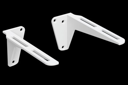 Ifö 502.667.00.1 Vaskekonsol par 240 mm, Badeværelse