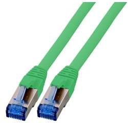 EFB ELEKTRONIK RJ45 Patchkabel S/FTP,Cat.6A,Cat7 TPE superflex,1,5m,grü