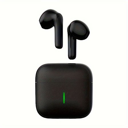 Nye trådløse øretelefoner med forlænget batterilevetid, perfekte til sport og gaming, med mini dual stereo in-ear design.