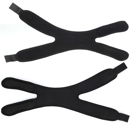 2 stk. knæbeskyttelsesrem Patella justerbar skinne Knæledsstøttebånd til løb