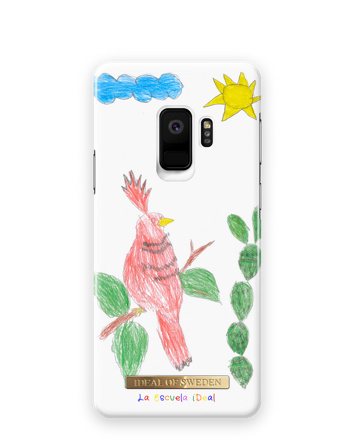 La Escuela iDeal Galaxy S9 Crayon Bird