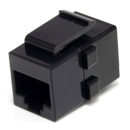 StarTech Cat 6 RJ45 Keystone Jack Network Coupler - F/F (C6KEYCOUPLER) - nettverkkopler - svart