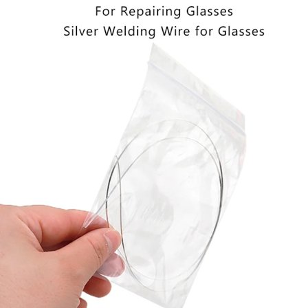 Profesjonell sølvloddetråd for briller, sveising av rammer, optiske briller, reparasjonsverktøy, materialtilbehør for bruddreparasjon
