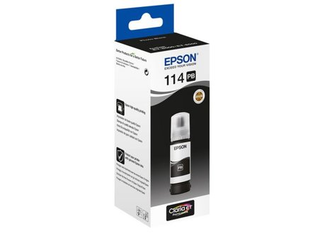 Epson Bläckpatron 114 EcoTank 2,3K foto svart - Lyreco - Toner och bläck - Bläckpatroner - Bläckpatroner Epson