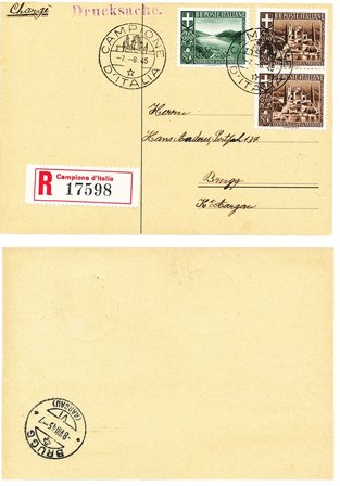 Italien 1944 - MICHEL 6/7 - Stemplet